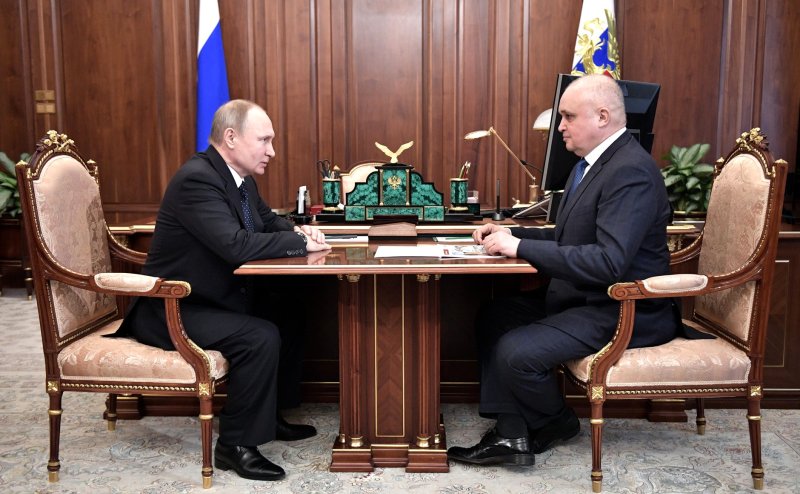 Сергей Цивилев и Путин