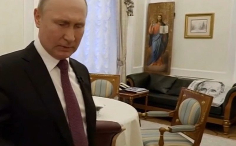 Портрет Владимира Путина в кабинет