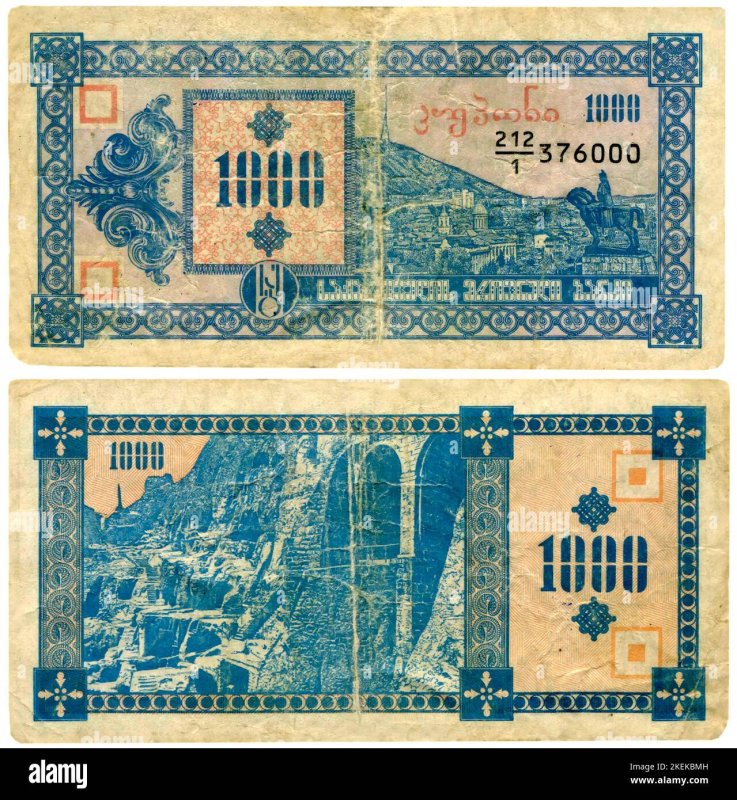 100 Грузинских лари фото
