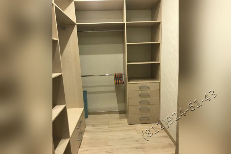 Гардеробная 1.5 кв.м Леруа