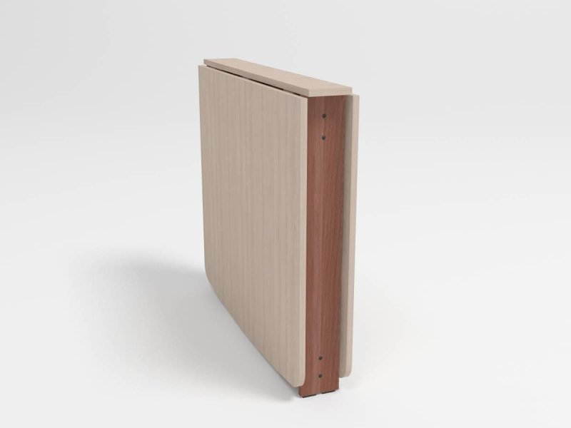 Стол книжка фигурная 1550 800 венге