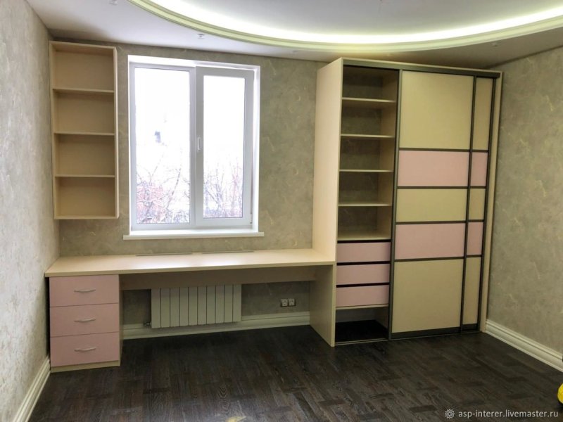Встроенная мебель в детскую комнату