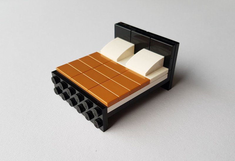 LEGO скамейка moc
