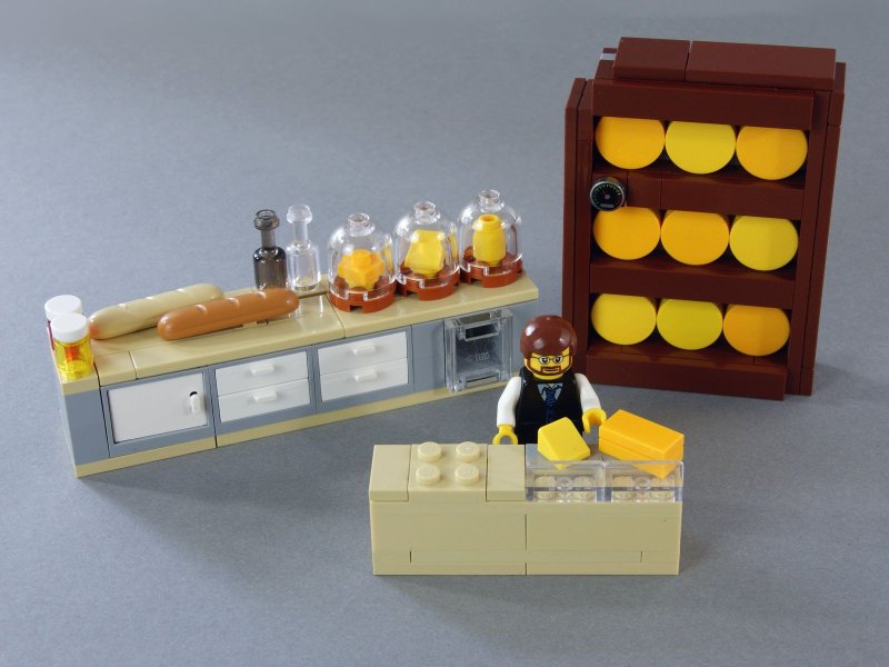 LEGO еда moc