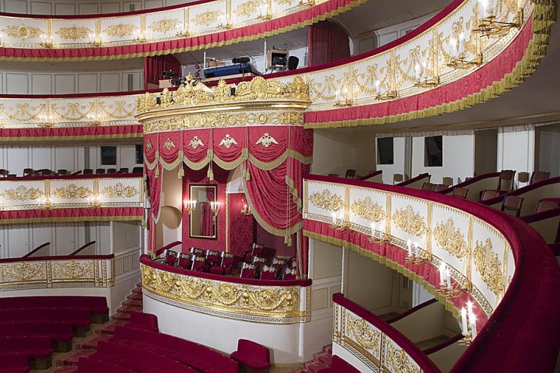 Сцена Мариинского театра Санкт-Петербург