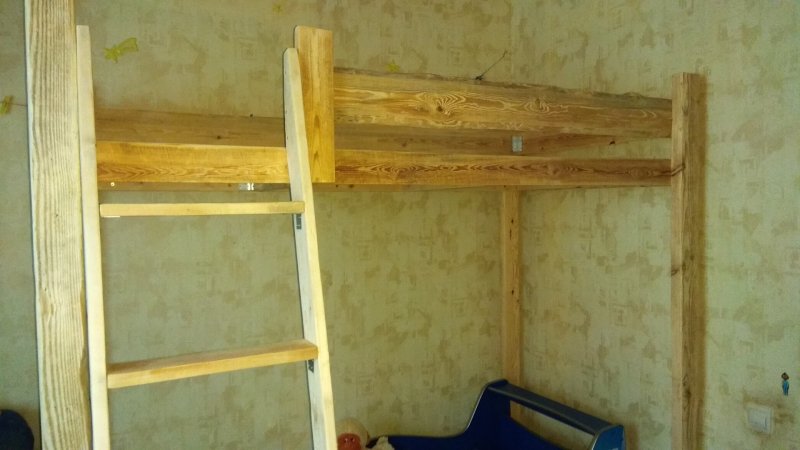 Каркас кровать чердак своими руками