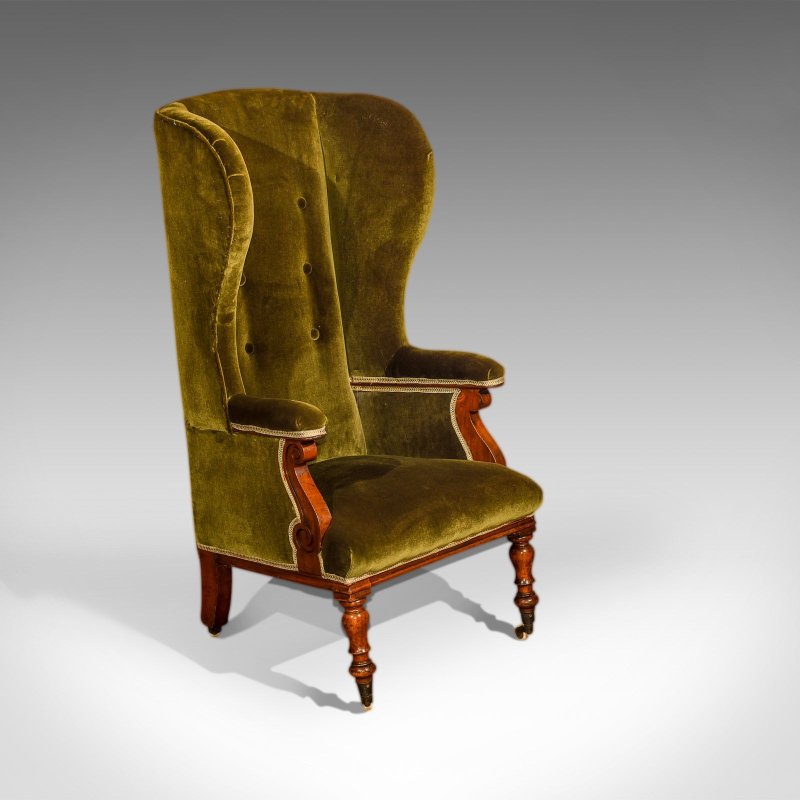 Кресло Wingback 18 век