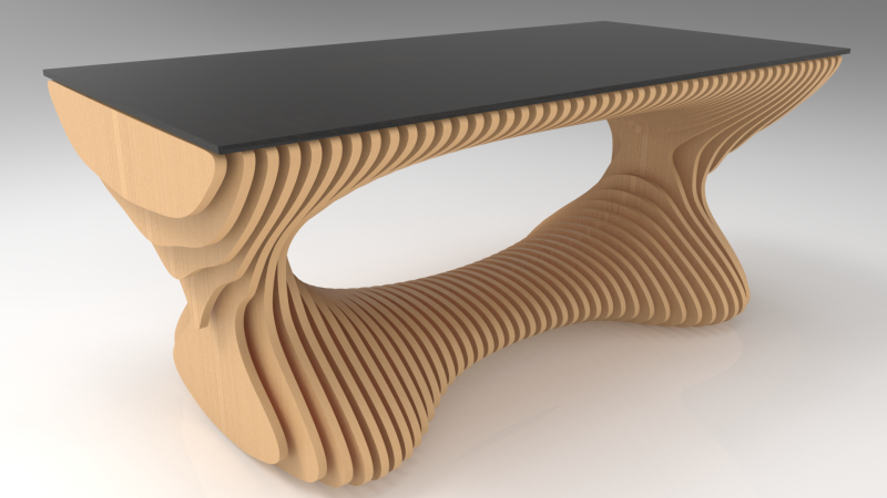 Мебель из фанеры CNC