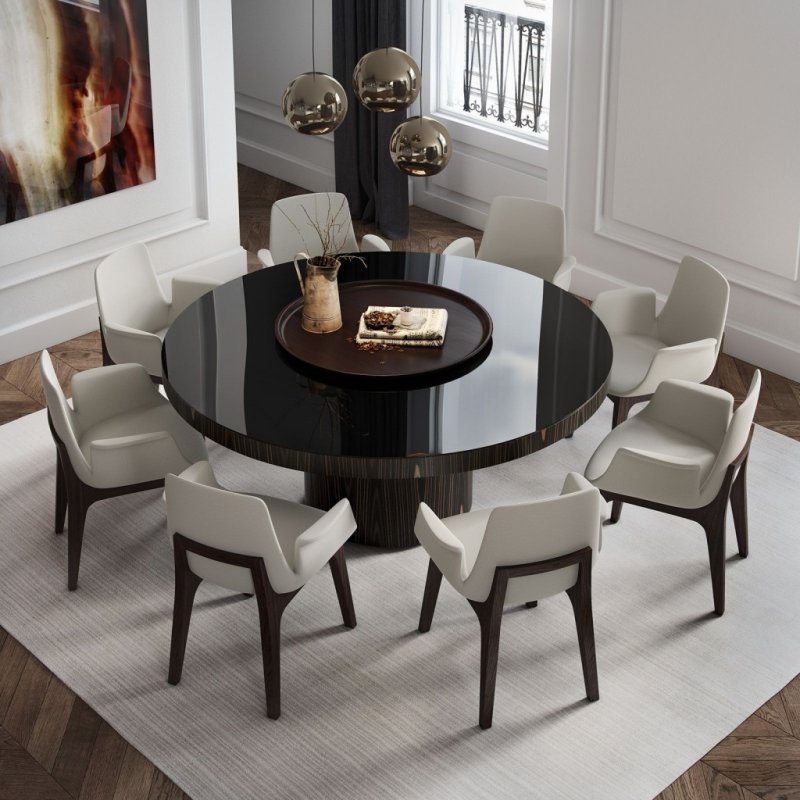 Обеденный стол Dining Table Melchior Round 113281 Eichholtz