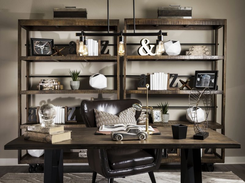 Стеллаж лофт Loft Wood Studio