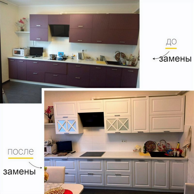 Замена фасадов