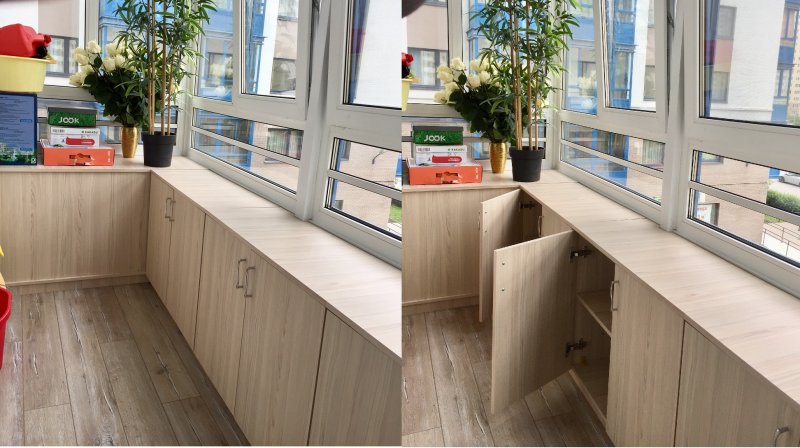 Французские балконы и панорамное остекление