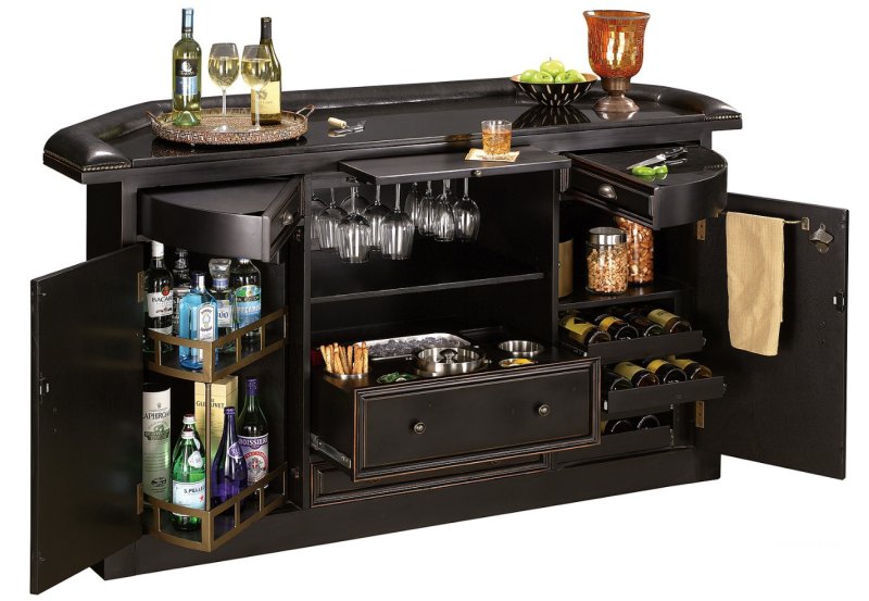 Versailles Mirrored Bar Cabinet винный шкаф
