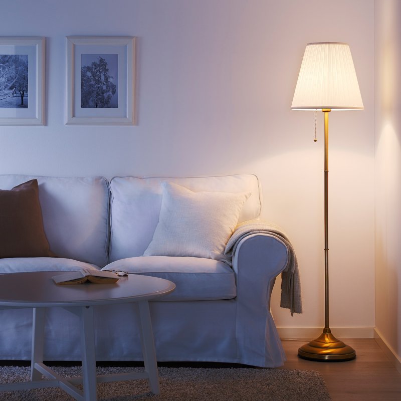 Торшер inspire «New Sofa», цвет металл/чёрный