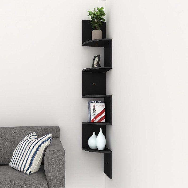 Угловая полка Corner Wall Mount Shelf Floating