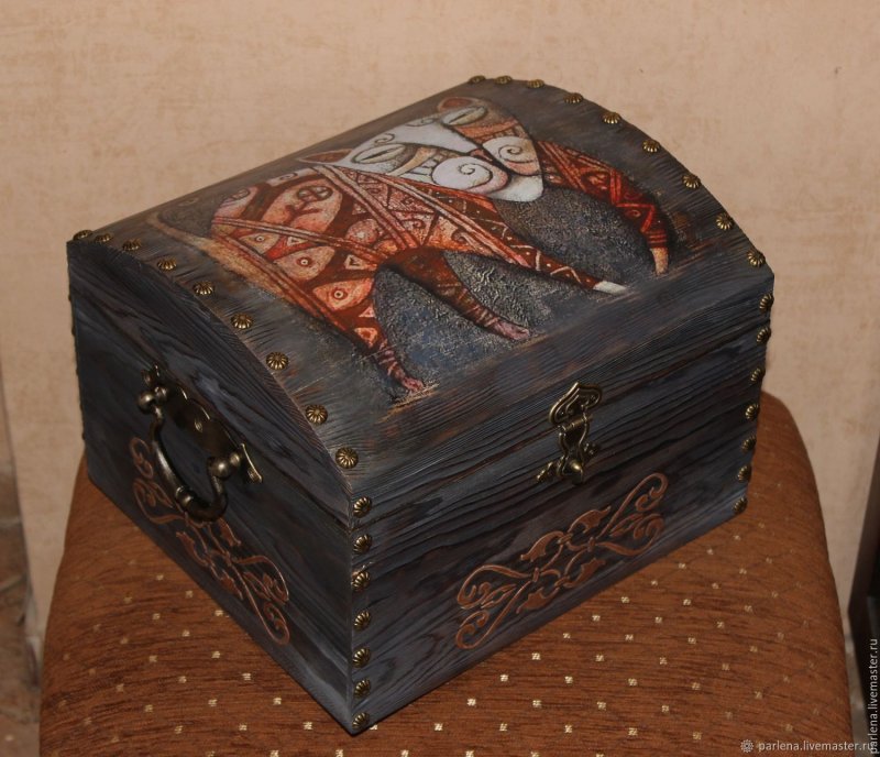 Серебрянный сундук Grand-chasse
