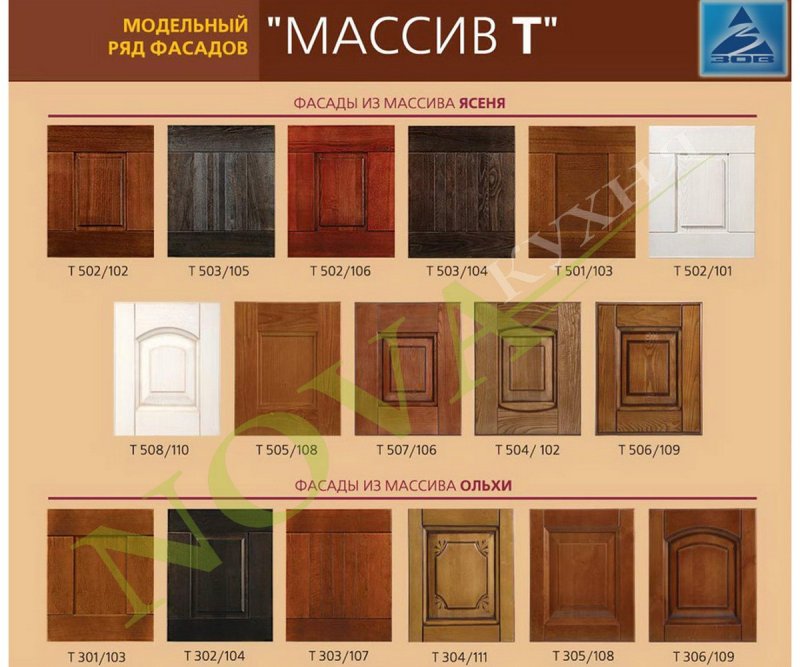 Фасады МДФ 2100g