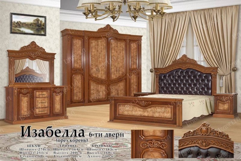 Мебеллар спальни НАРХЛАРИ