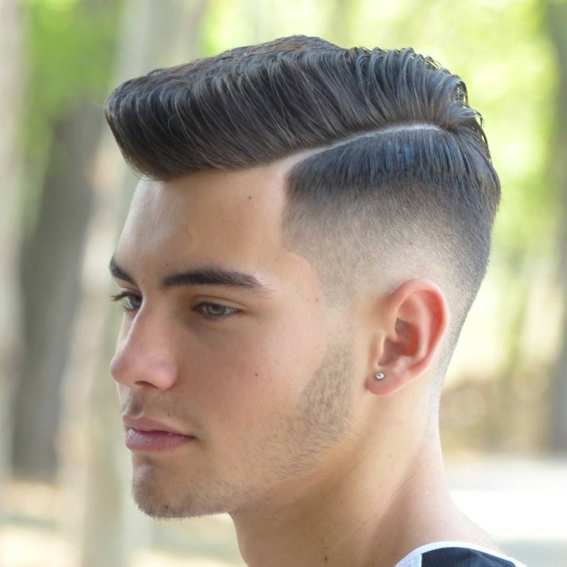 Фейд Side Part
