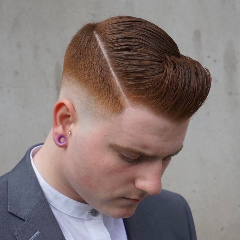 Фейд Side Part