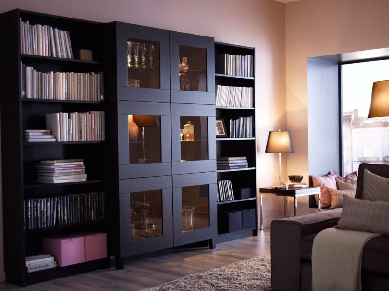 Книжный шкаф Glass Cabinet