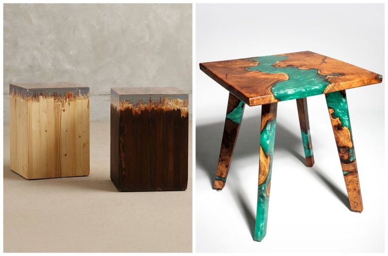 Resin Art мебель