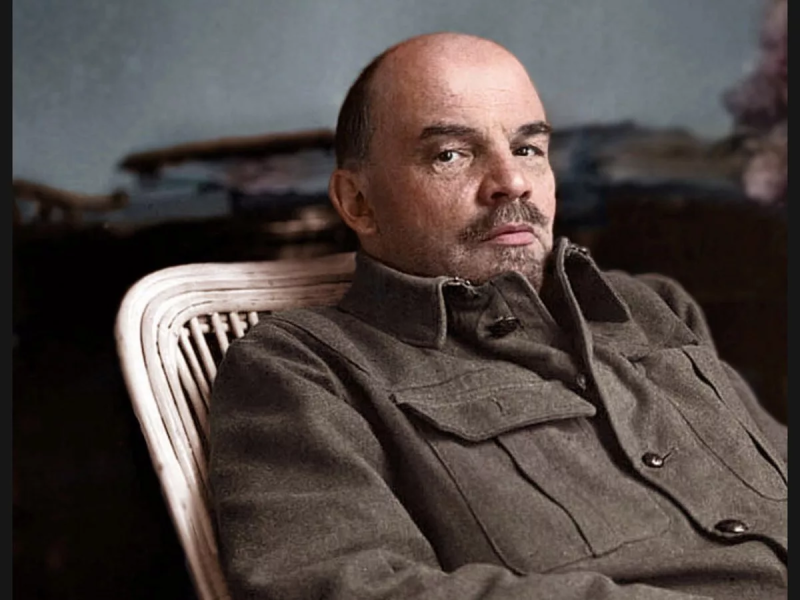 Ленин цветные фотографии