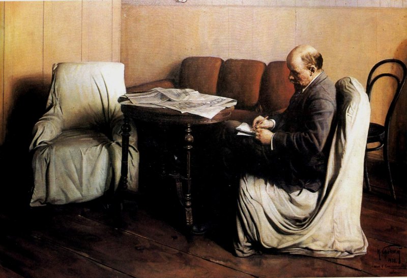 «Ленин в Смольном» (1930) Исаака Бродского