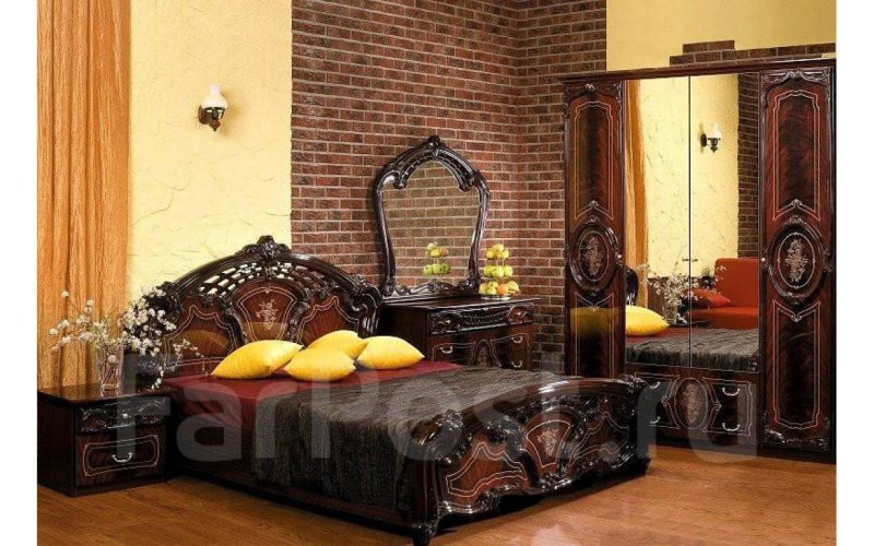 Спальня Barocco Black Gold