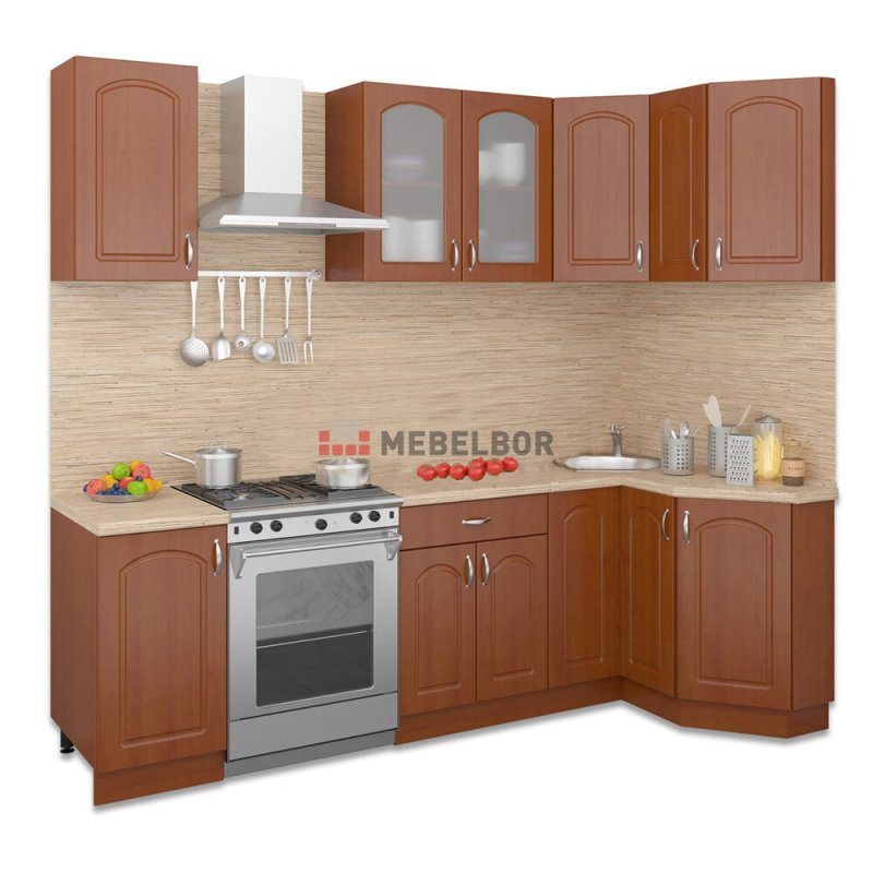 Кухня Боровичи классика угловая 900х2100