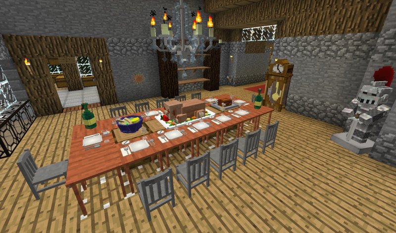 Minecraft 1.12.2 Mod мебель