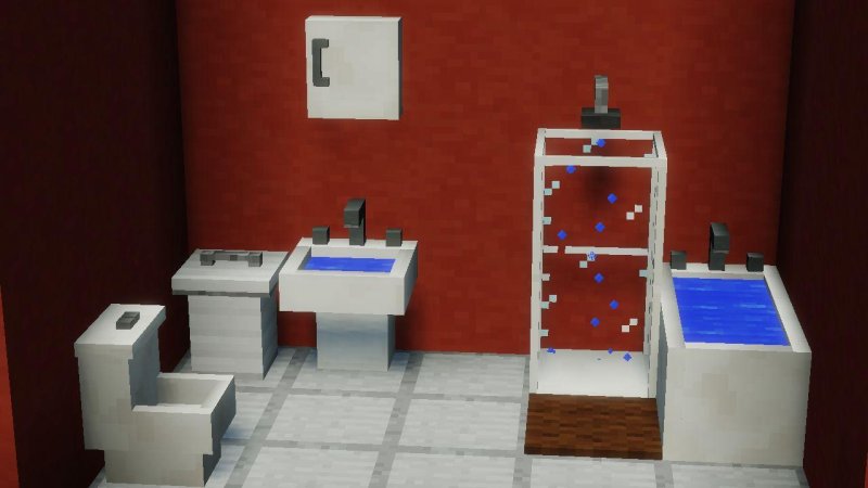 Minecraft 1.12.2 Mod мебель
