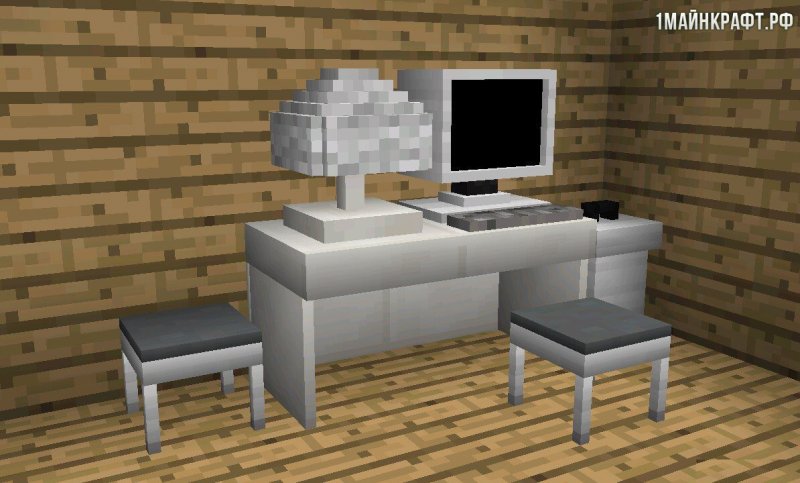 Mod мебель Minecraft pe
