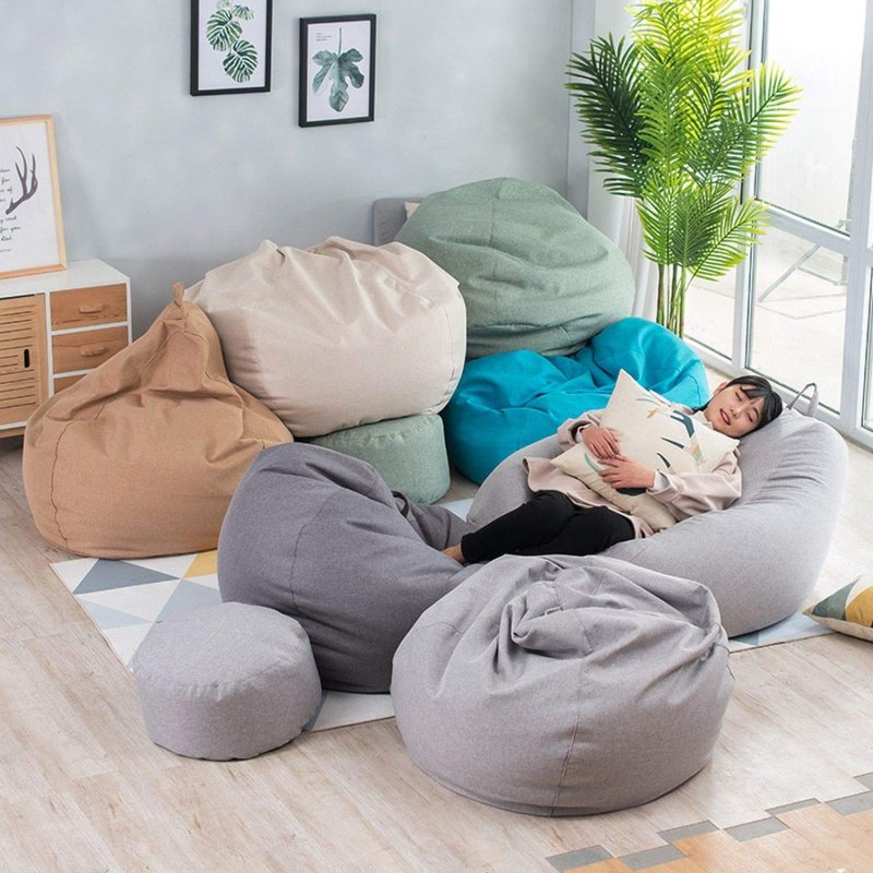 Пуф Bean-Bag жаккард,