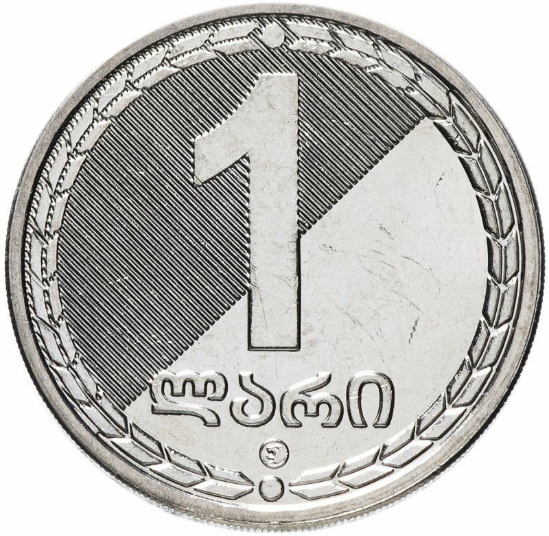 Монета 2 лари 2006 Грузия