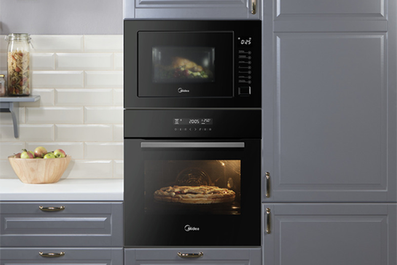 Midea духовка и микроволновка