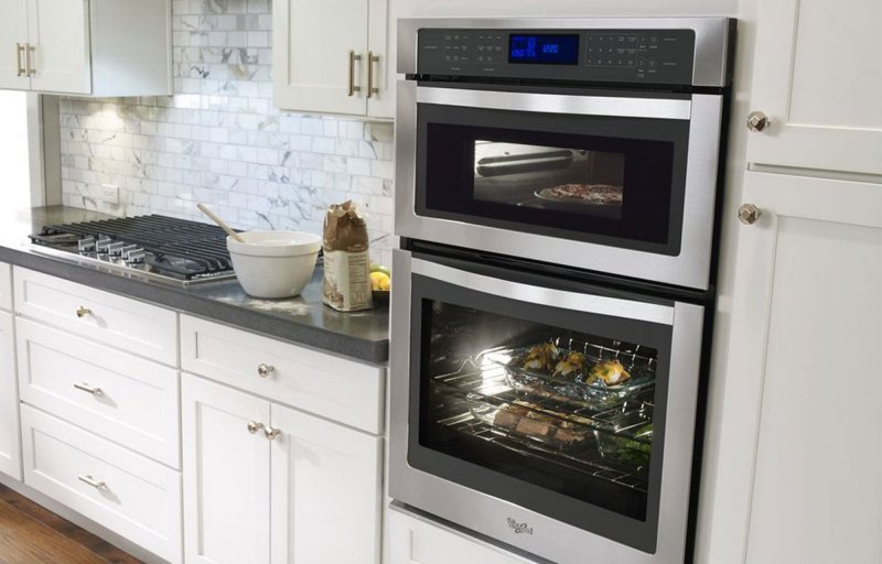 Whirlpool духовой шкаф с микроволновкой