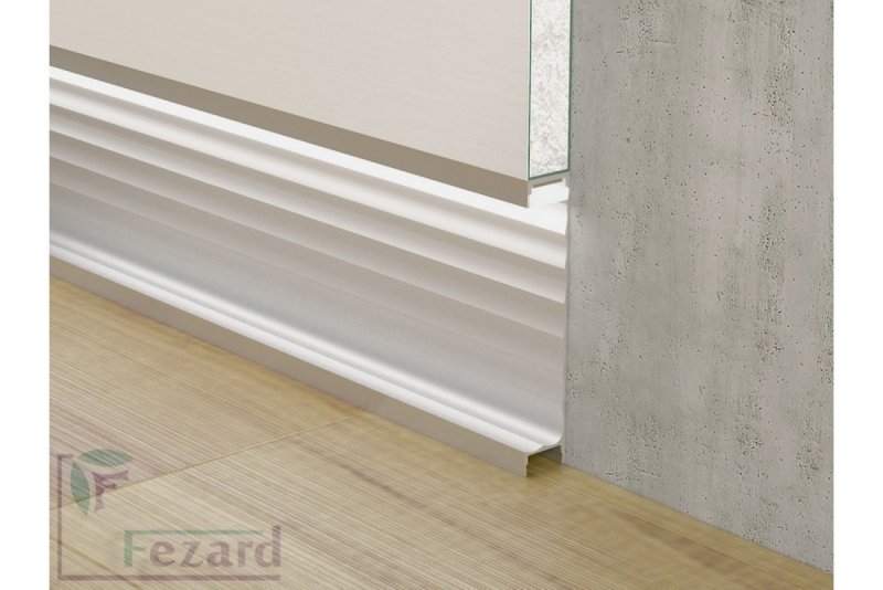 Алюминиевый плинтус Fezard Alp-g80
