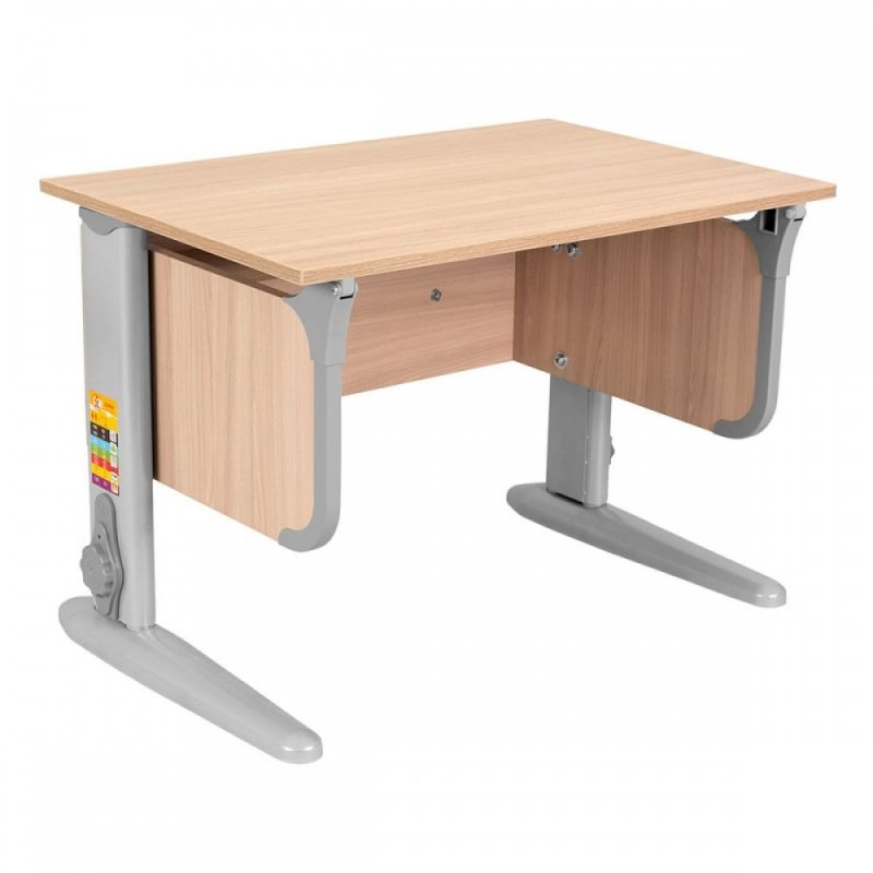 Парта Ammi Grey-w (1+1) Cubby