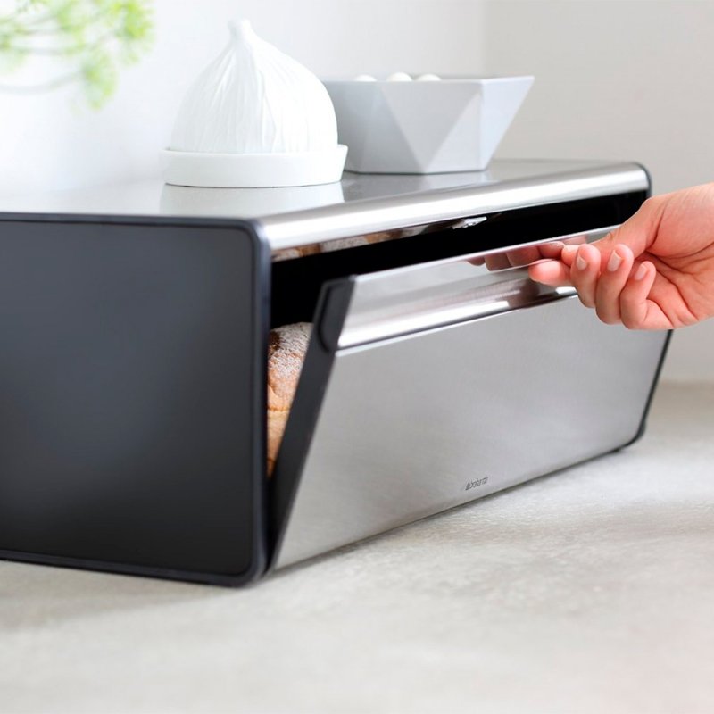 Хлебница Brabantia с откидной крышкой