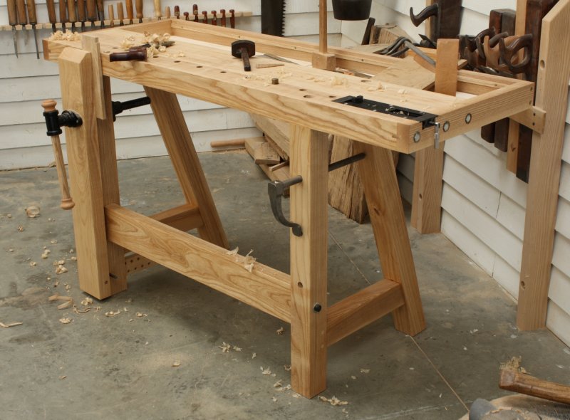 Woodworking workbench