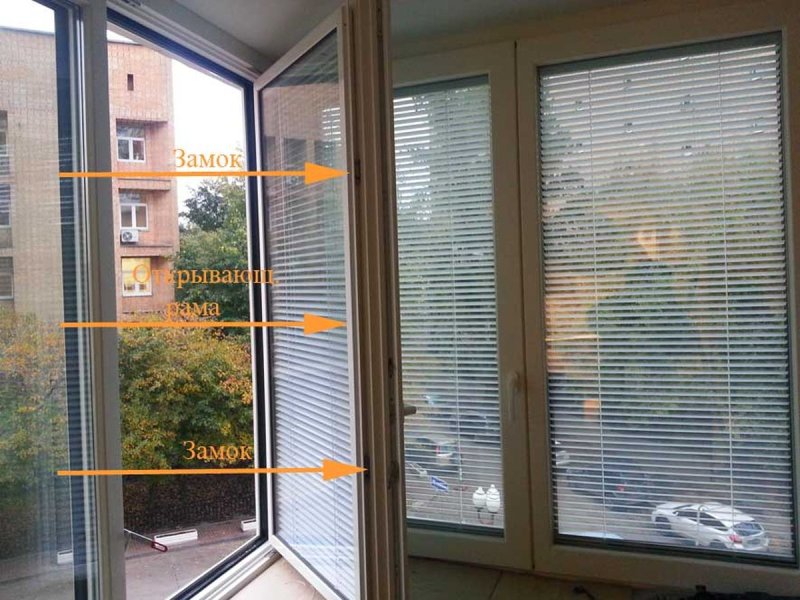 Жалюзи в стеклопакете
