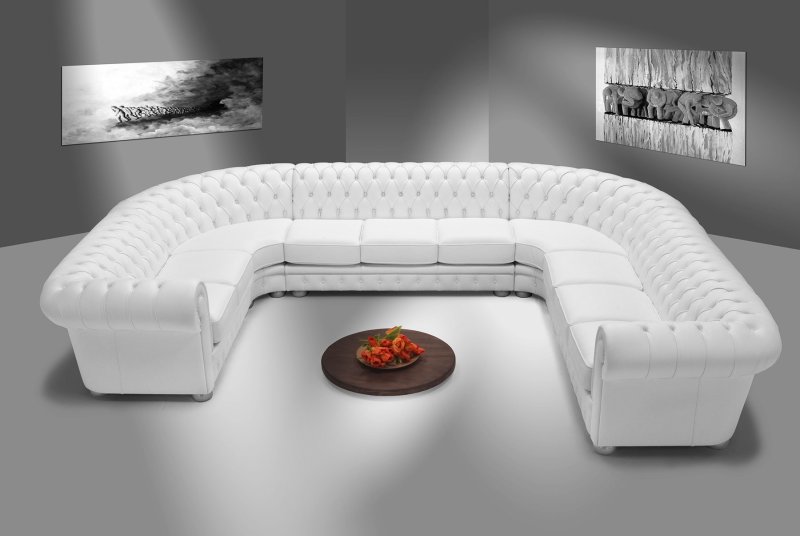 Chesterfield диван угловой Италия