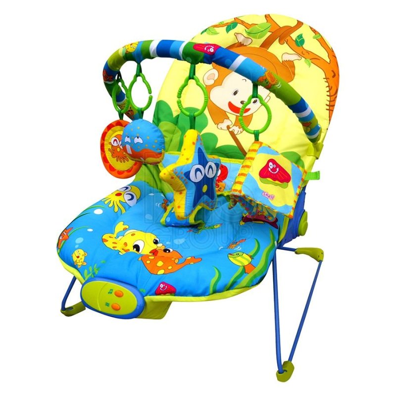 Шезлонг для новорожденных cradling Bouncer