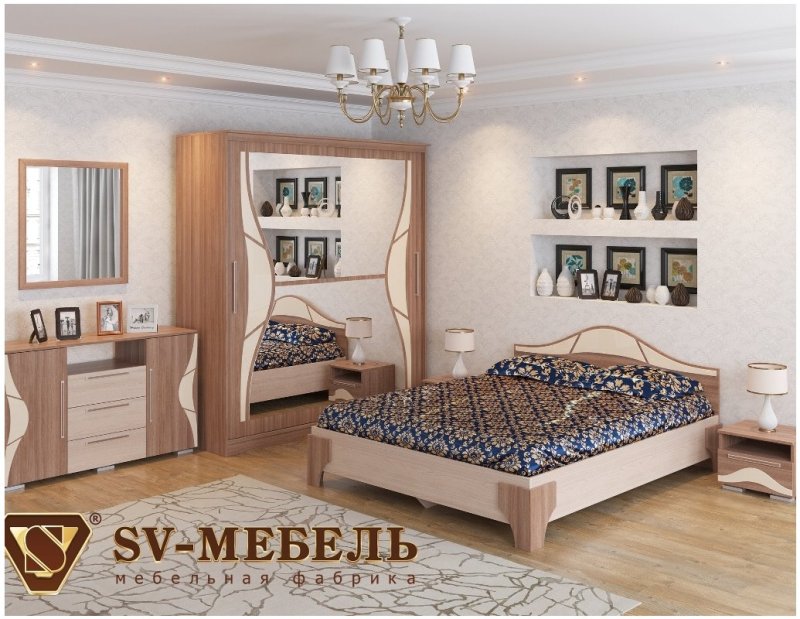 Спальня Лагуна 5 SV мебель