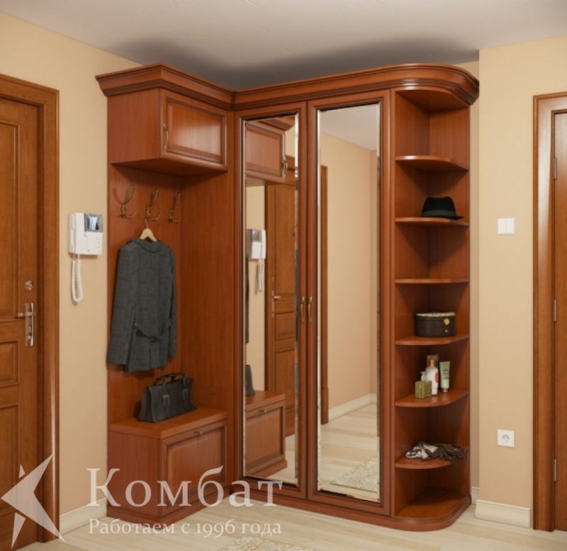 Угловой шкаф в прихожую