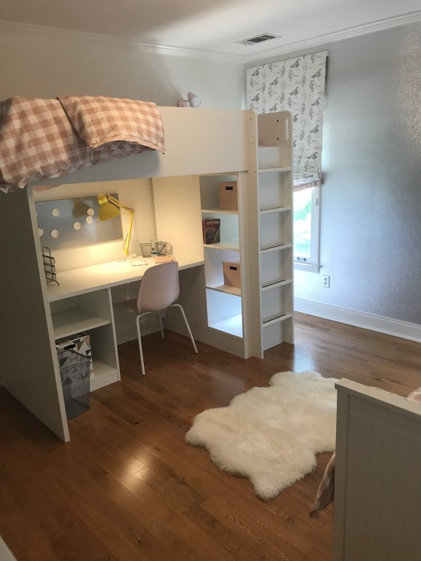 Кровать чердак белого цвета ikea