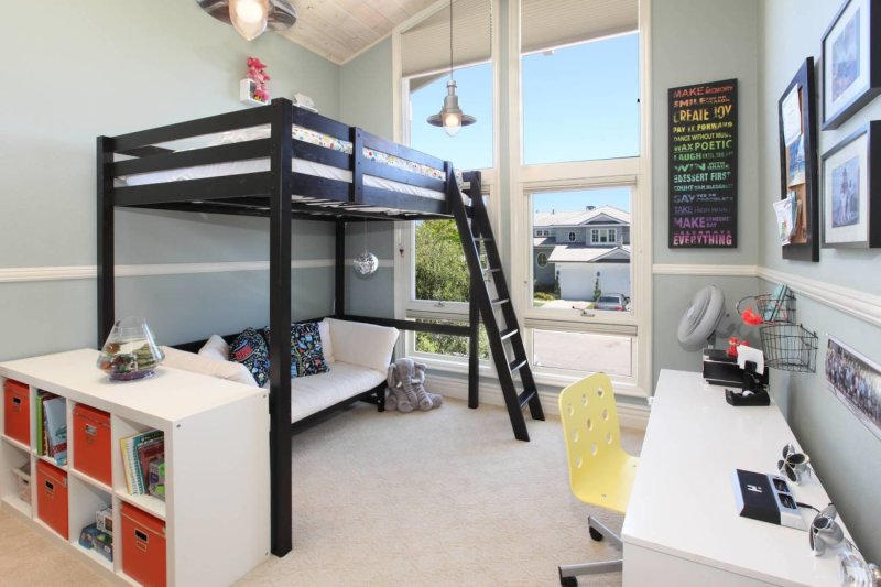 Small Single Loft Bed