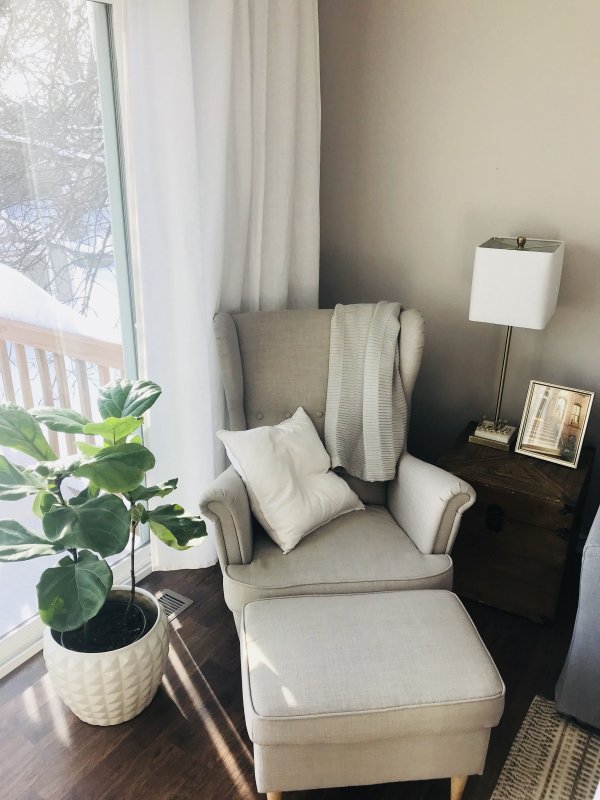 Ikea Strandmon Blue