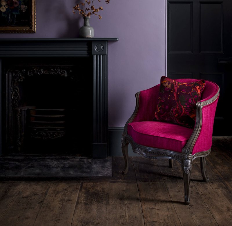 Кресло Fauteuil Aurelia Pink Velvet Rose